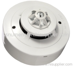 4 wire conventional relay output smoke and heat combined detector