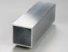 Colored Anodized Aluminum Extrusion Rectangular Tube Silver / Black