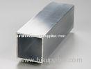 Colored Anodized Aluminum Extrusion Rectangular Tube Silver / Black