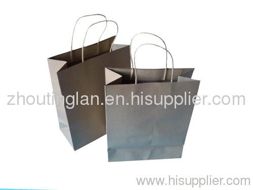 paper shopping bag, paper grocery bag, kraft paper bag