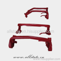 Galvanized Red Wheel Chock