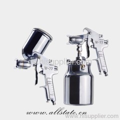 Adhesive double nozzles spray gun