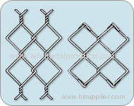 Galfan coating galvanized chain link fence