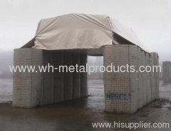 wire mesh military defence barrier