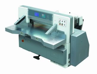 Innovo digital display double hydraulic double guide paper cutting machine