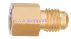 Brass fitting Half Union - Flare to NPTFI