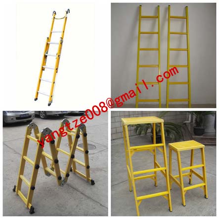 Quotation fiberglass foldable ladder,Easy handing fiberglass foldable ladder