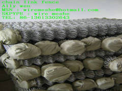 pvc chain link fence