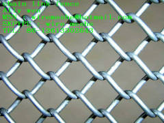 galvanized Chain link Fence