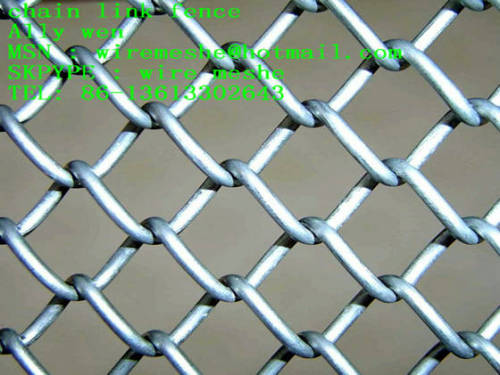 galvanized Chain link Fence