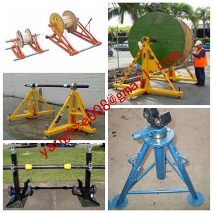 Cable Jack,Hydraulic Cable Jack Set, material Cable Drum Jacks