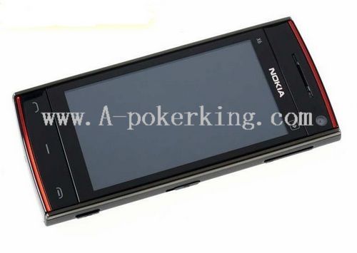 Nokia X6 Phone Hidden Lens for Poker Analyzer