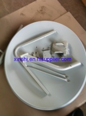 Satellite antenna 80x90cm Ku band