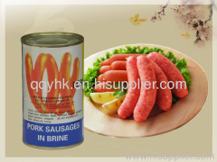 Pork sausage in brine(canned food)