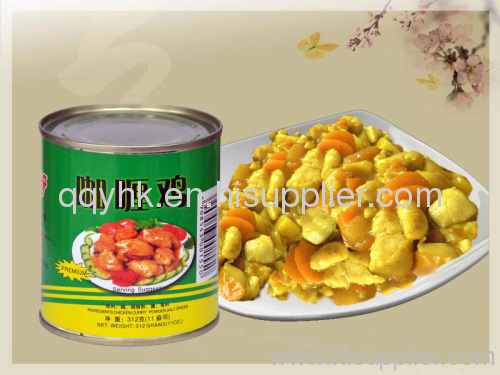 can food canned food curry chicken