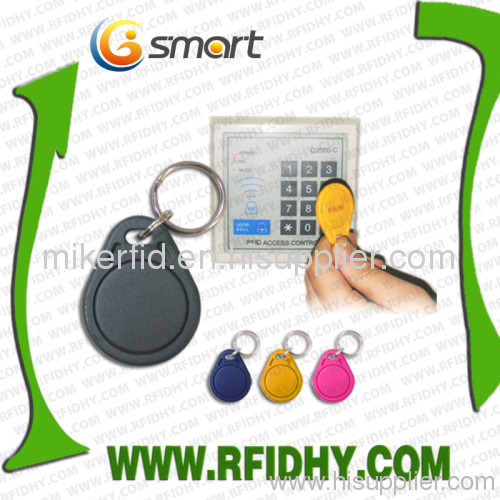 Plastic key fob for Access Control