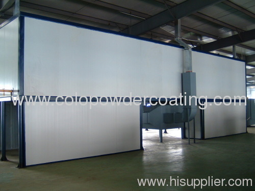 with ISO9000 quality management system automatic paint plant