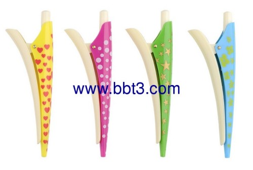 Promotional cute office clip shape ballpoint pen