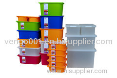 household plastic storage box