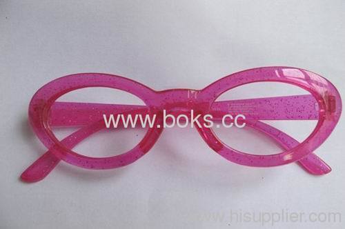 Plastic mesh novelty glasses