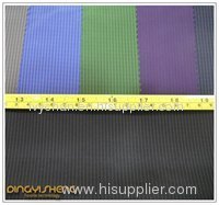 Stripe Coated Polyester Fabric