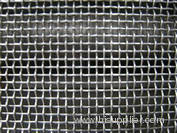 Crimped Wire Mesh of black steel wire