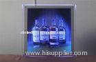 Bright Silver LED Dynamic Light Box A5 Hang Flashing Advertising Board