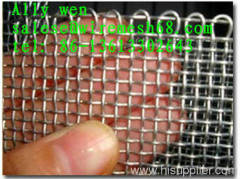 Crimped Wire Mesh with material Stainless steel wire,iron wire,steel wire