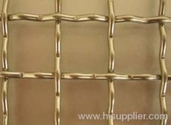 Brass Crimped wire netting