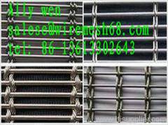 Crimped Wire Mesh Used as Fence or Filter
