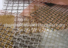 Hot dipped galvanized crimped wire mesh specifications: