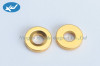 Sintered magnets gold coating with countersink in the one side of magnet