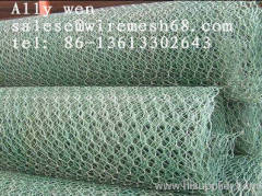 hexagonal wire mesh fences/gabion box(factory)