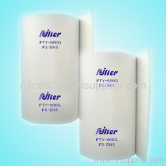 FTY-600 fully impregnated glue exhaust filter