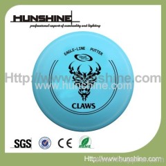 Blue disc golf disc