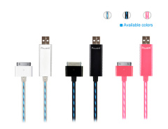 Visible Flowing Cable for ipad/iphone/ipod