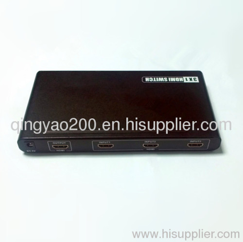 hdmi selector switch box 3x1