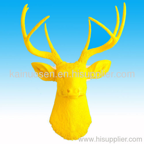 Handmade polyresin deer head