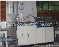 PE PP PVC pipe material plastic equipment extrusion line