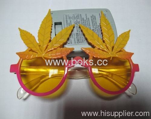 yellow popular plastic party glasses