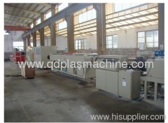 PE PP PVC pipe material plastic equipment extrusion line