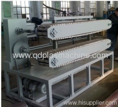 PE PP PVC pipe material plastic equipment extrusion line