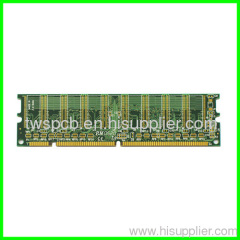 FR-4 1.6mm 4 Layer Immersion Gold PCB with Golden Finger