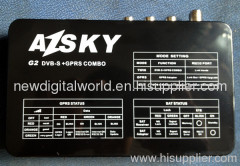 AZsky G2 gprs dongle and satellite receiver combo