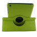 Fashion design leather ipad mini cover with 360 rotating