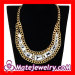 big crystal bib collar Necklace