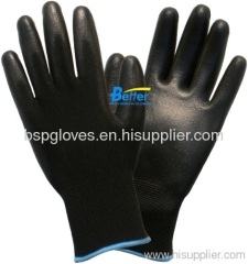 PU dipped gloves work gloves