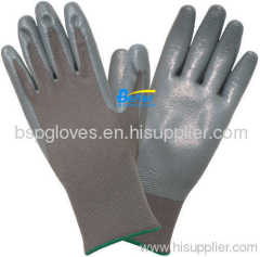 Oil Resistant Light Weight Nitrile Dipped Work Gloves