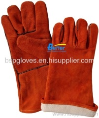 14' and 16 'Cow Split Leather Welding Work Gloves