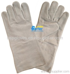 14' and 16 'Cow Split Leather Welding Work Gloves